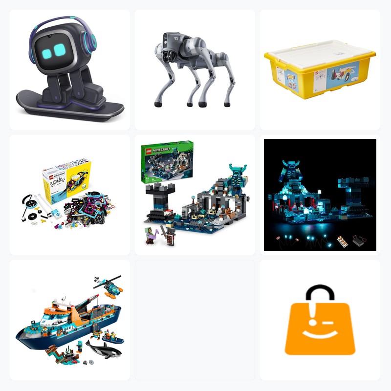 Lego and Robot Dream List wishlist